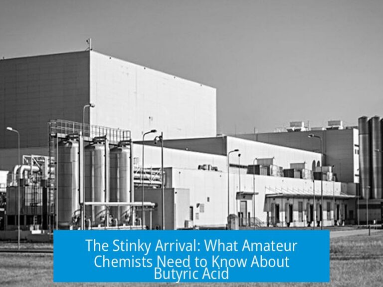 The Stinky Arrival: What Amateur Chemists Need to Know About Butyric Acid