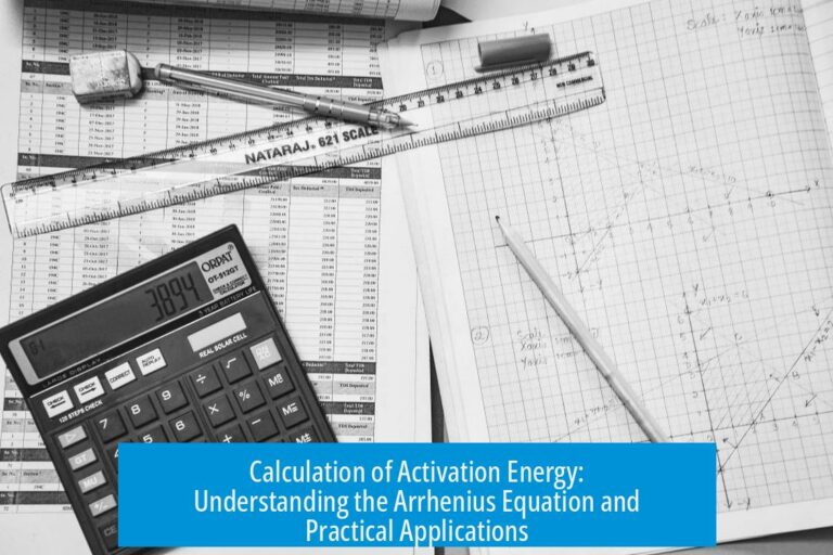 Calculation of Activation Energy: Understanding the Arrhenius Equation and Practical Applications