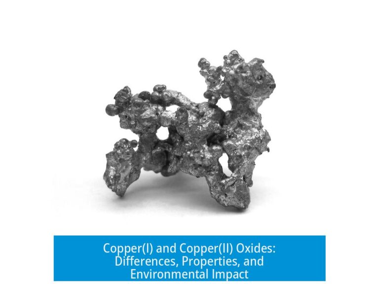 Copper(I) and Copper(II) Oxides: Differences, Properties, and Environmental Impact