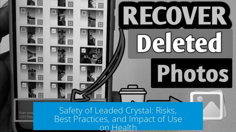 Safety of Leaded Crystal: Risks, Best Practices, and Impact of Use on Health