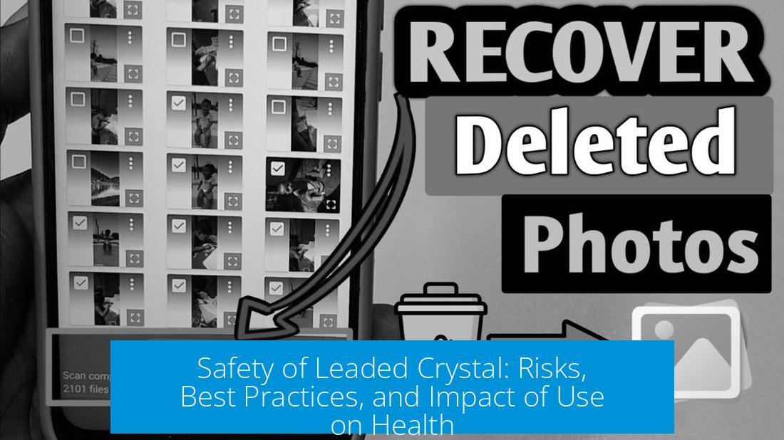 Safety of Leaded Crystal: Risks, Best Practices, and Impact of Use on Health