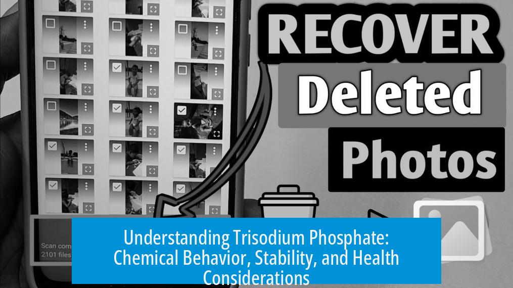 Understanding Trisodium Phosphate: Chemical Behavior, Stability, and Health Considerations