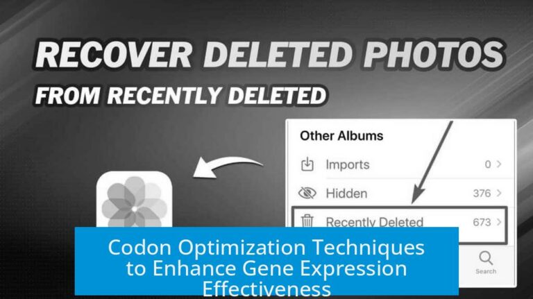 Codon Optimization Techniques to Enhance Gene Expression Effectiveness