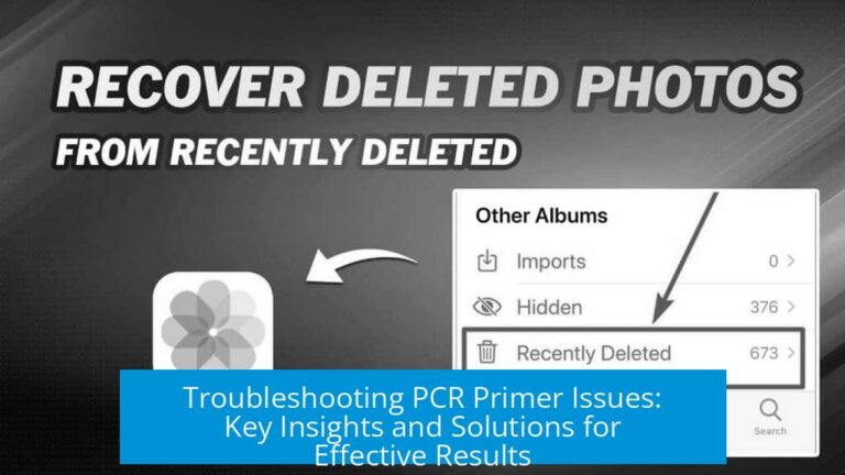 Troubleshooting PCR Primer Issues: Key Insights and Solutions for Effective Results