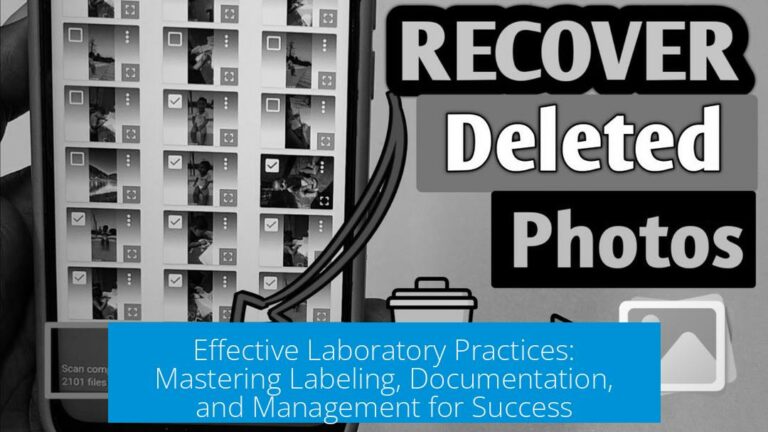 Effective Laboratory Practices: Mastering Labeling, Documentation, and Management for Success