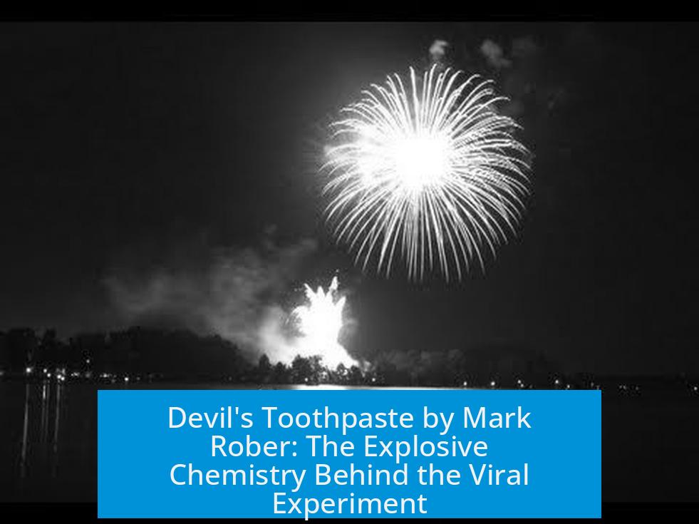 Devil's Toothpaste by Mark Rober: The Explosive Chemistry Behind the Viral Experiment