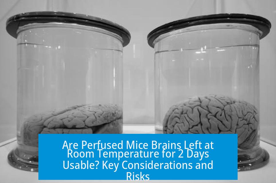 Are Perfused Mice Brains Left at Room Temperature for 2 Days Usable? Key Considerations and Risks