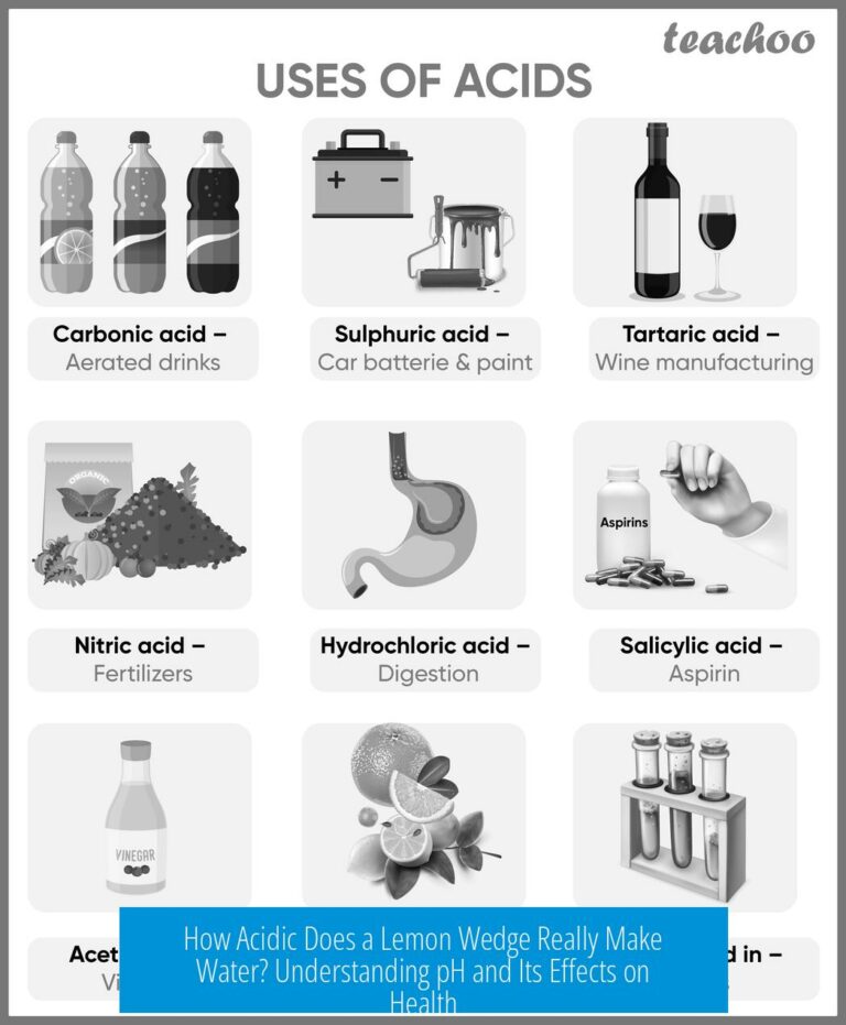 How Acidic Does a Lemon Wedge Really Make Water? Understanding pH and Its Effects on Health