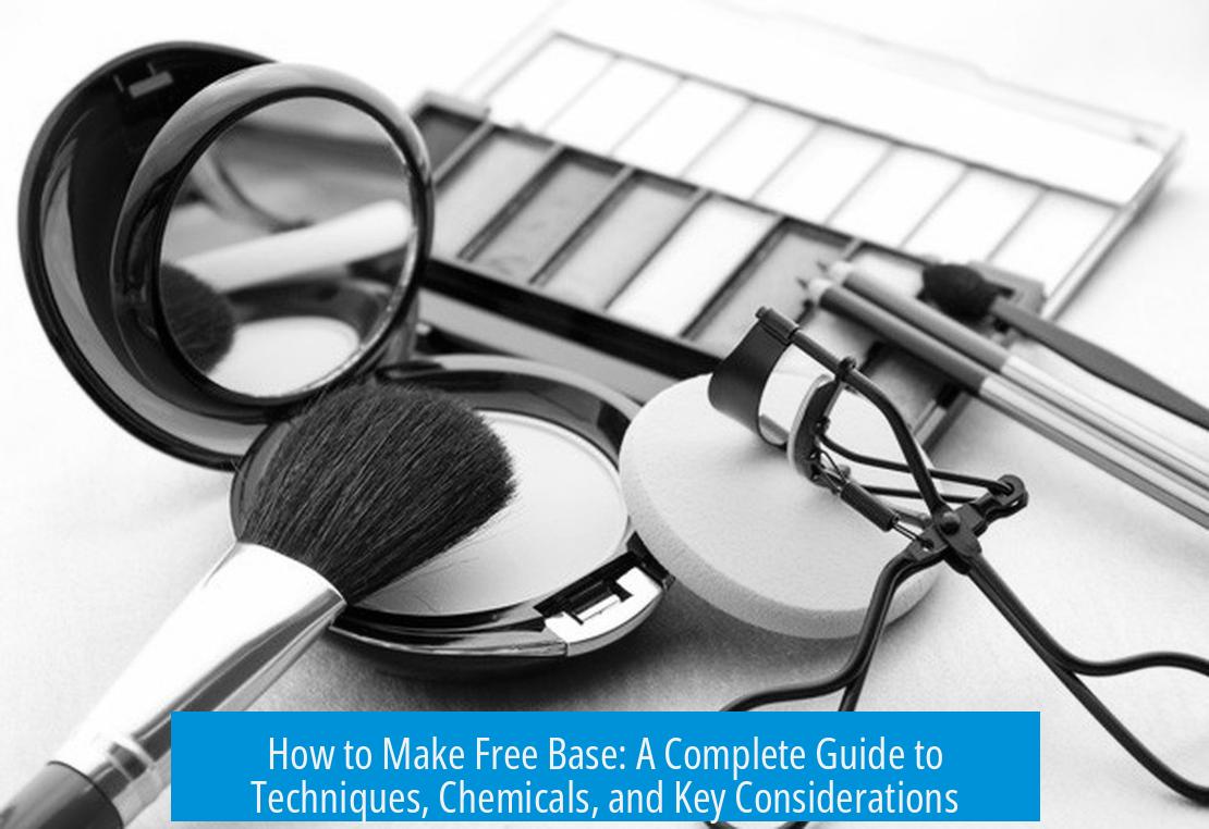 How to Make Free Base: A Complete Guide to Techniques, Chemicals, and Key Considerations