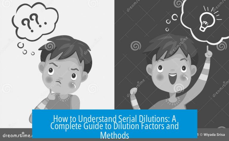 How to Understand Serial Dilutions: A Complete Guide to Dilution Factors and Methods