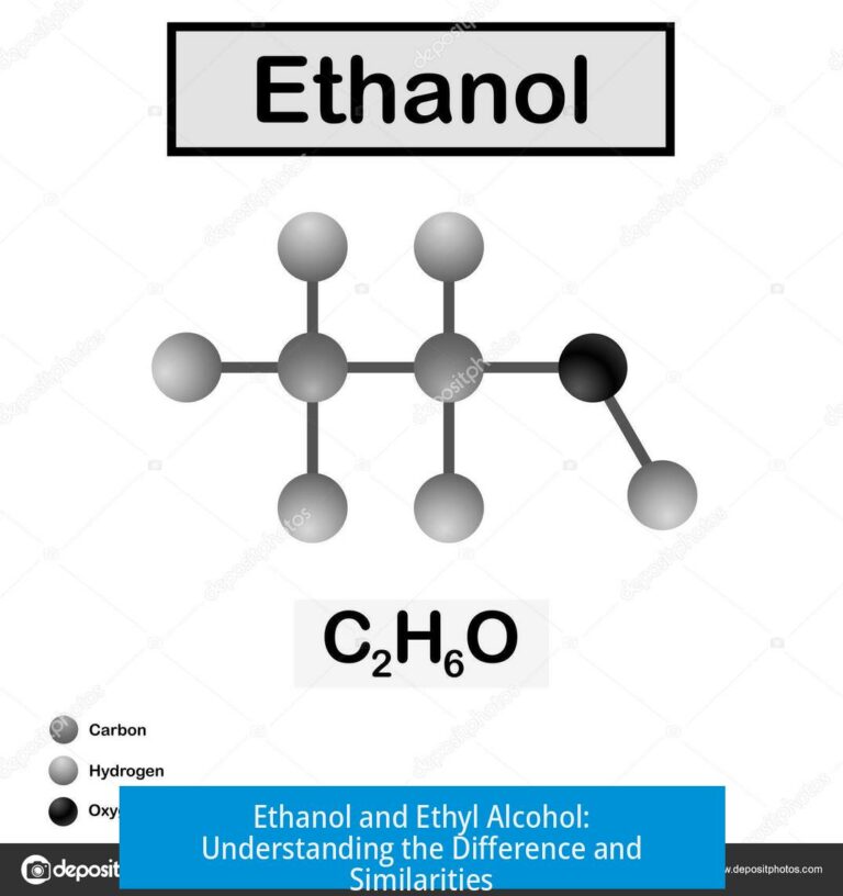 Ethanol and Ethyl Alcohol: Understanding the Difference and Similarities
