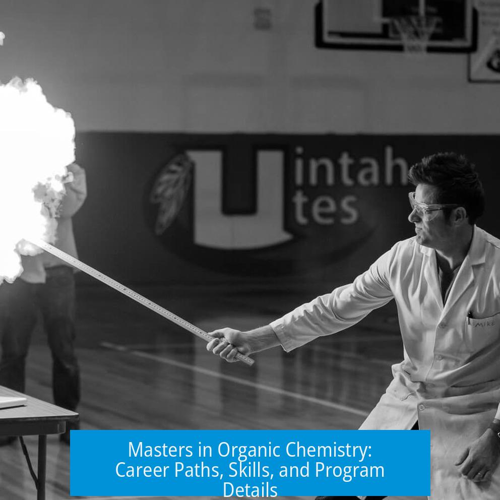 Masters in Organic Chemistry: Career Paths, Skills, and Program Details