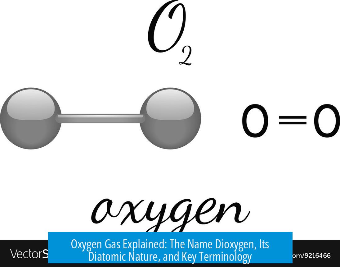 Oxygen Gas Explained: The Name Dioxygen, Its Diatomic Nature, and Key Terminology