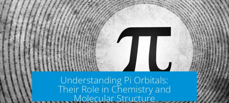 Understanding Pi Orbitals: Their Role in Chemistry and Molecular Structure