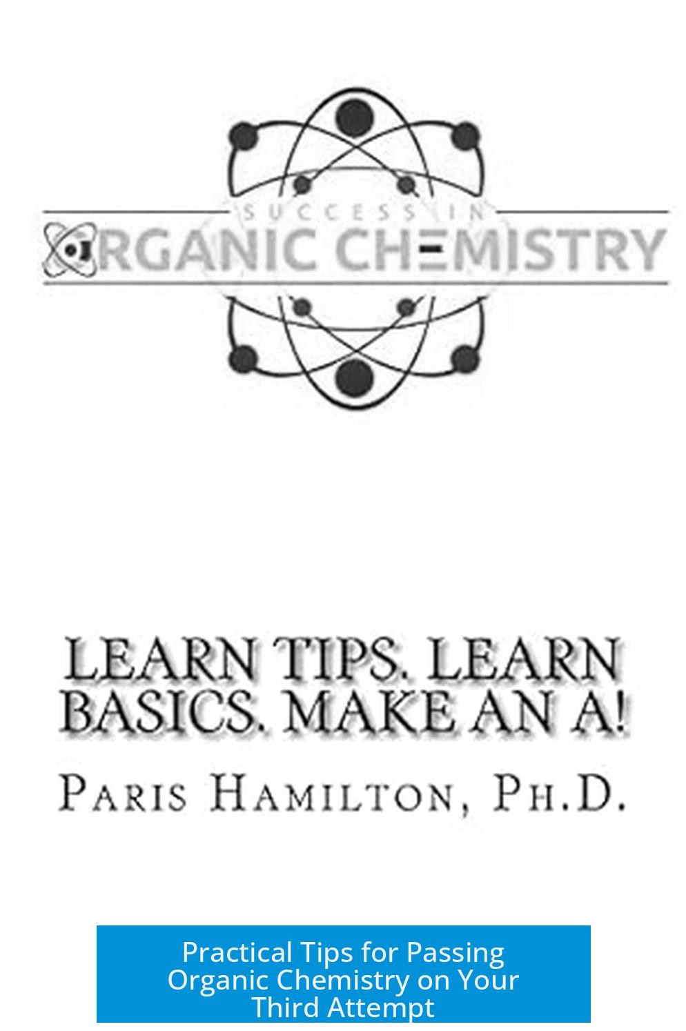 Practical Tips for Passing Organic Chemistry on Your Third Attempt