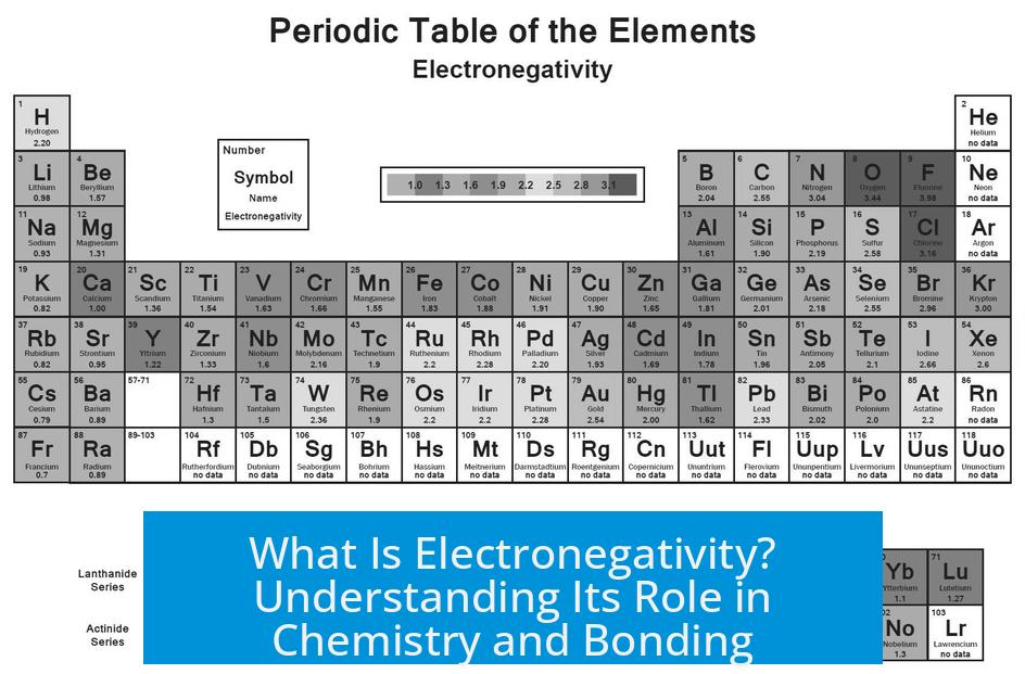 What Is Electronegativity? Understanding Its Role in Chemistry and Bonding