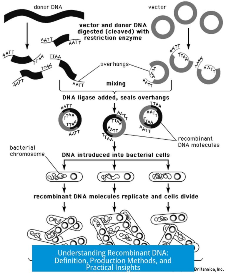 Understanding Recombinant DNA: Definition, Production Methods, and Practical Insights