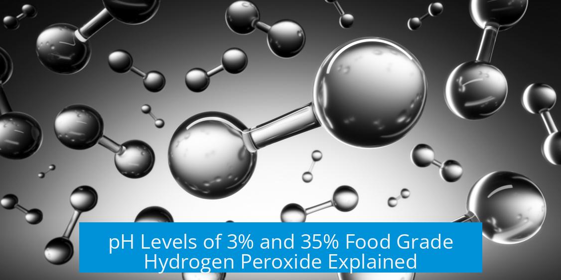 pH Levels of 3% and 35% Food Grade Hydrogen Peroxide Explained