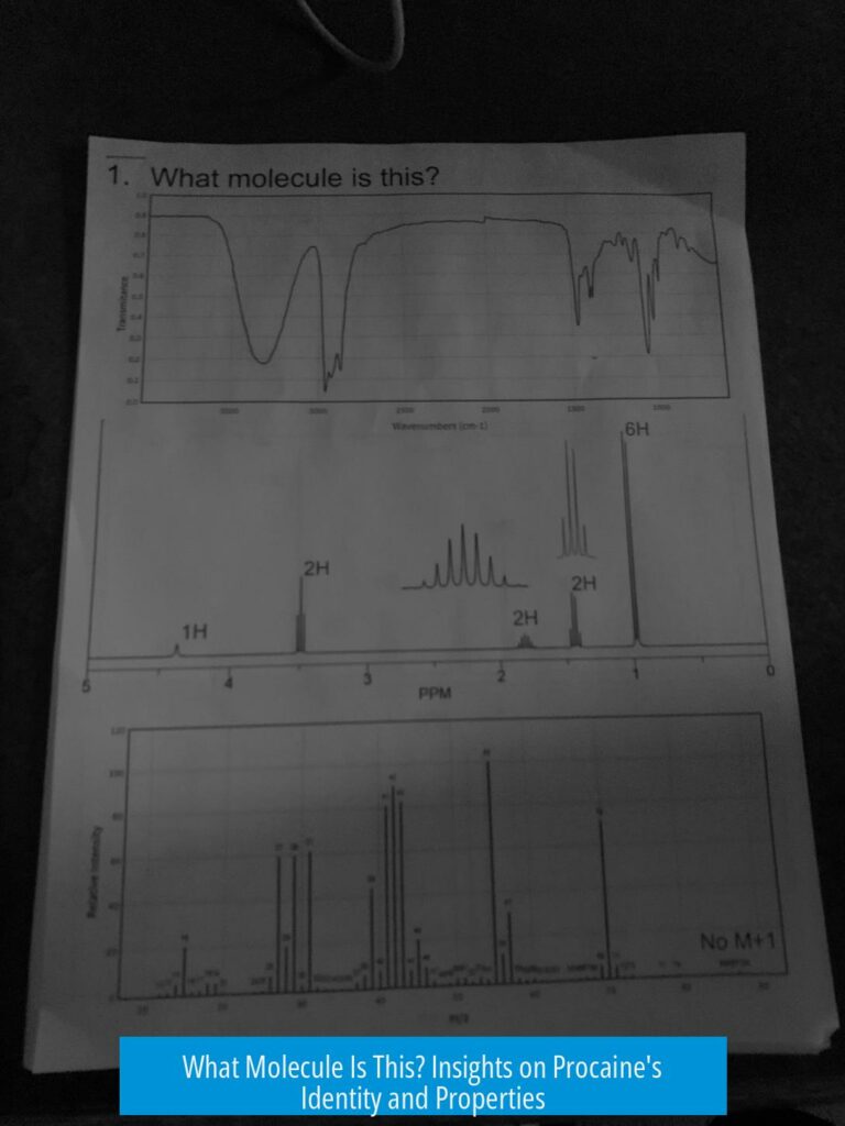 What Molecule Is This? Insights on Procaine's Identity and Properties