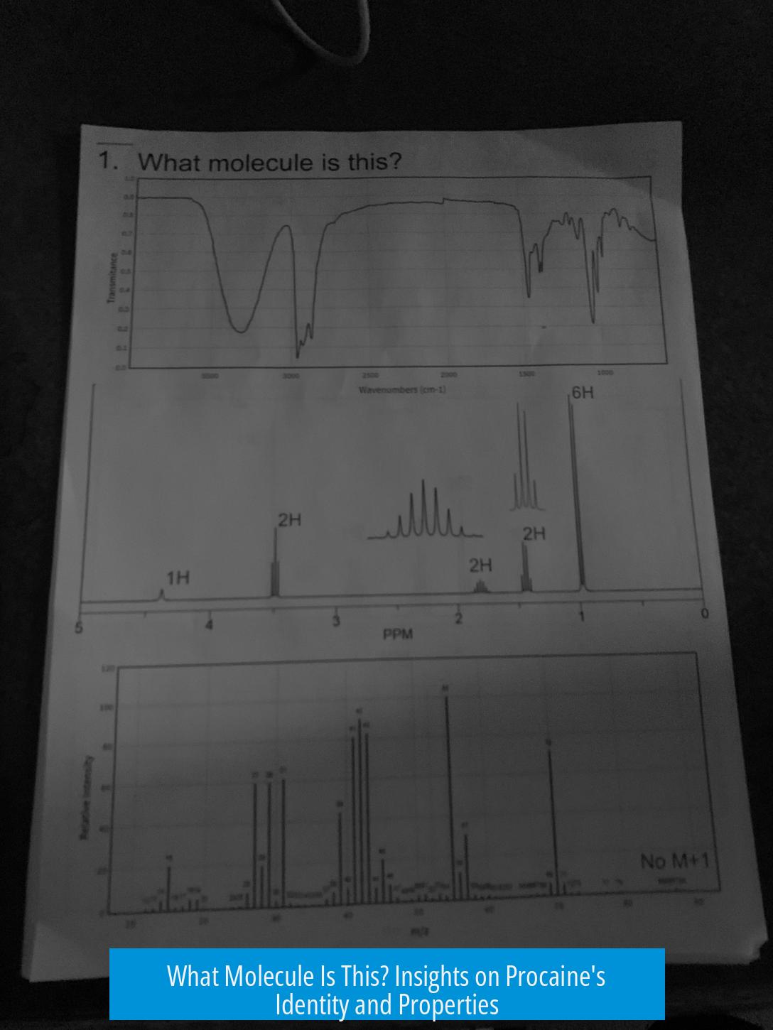 What Molecule Is This? Insights on Procaine's Identity and Properties