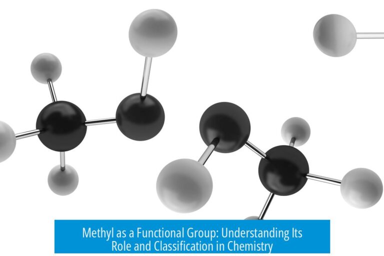 Methyl as a Functional Group: Understanding Its Role and Classification in Chemistry