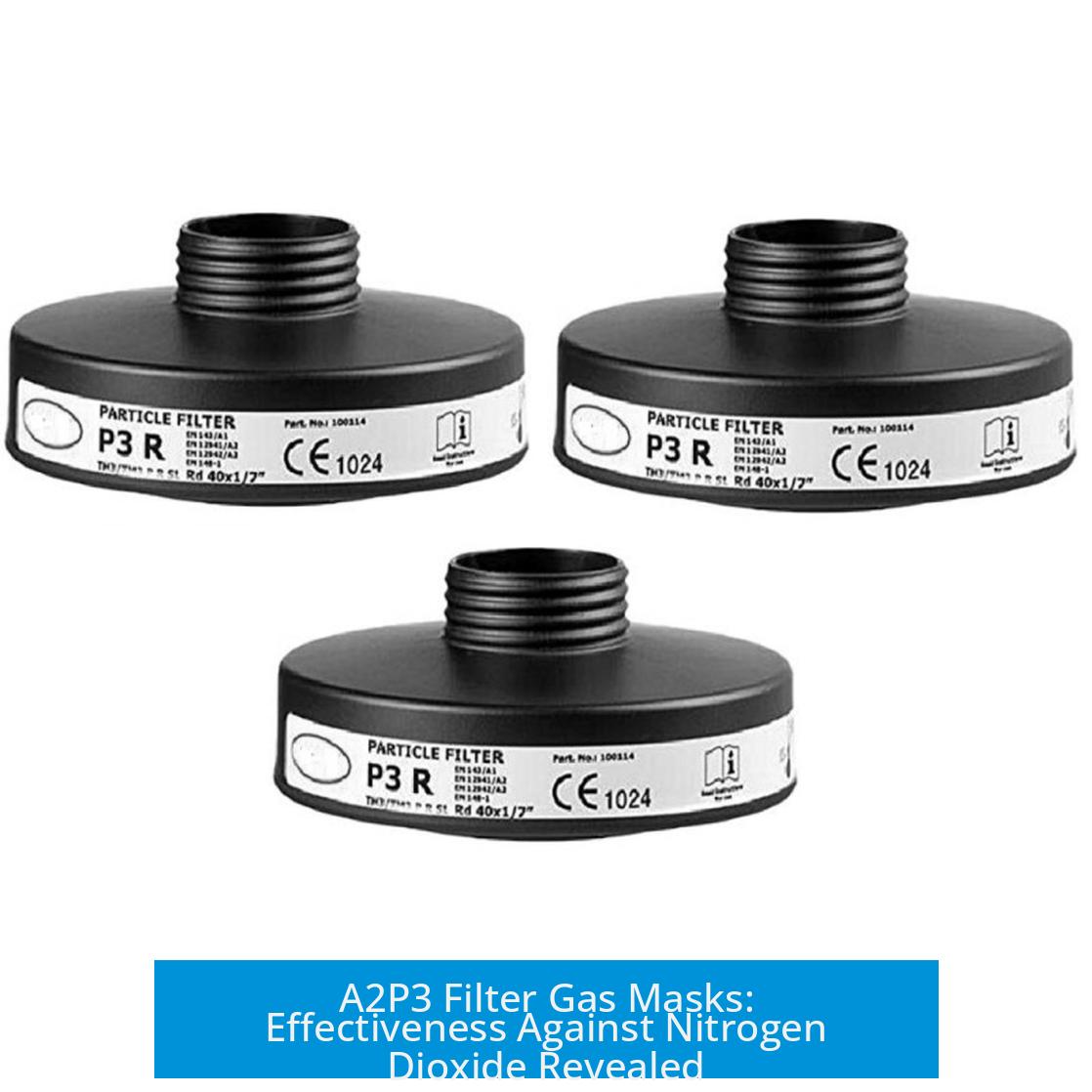 A2P3 Filter Gas Masks: Effectiveness Against Nitrogen Dioxide Revealed